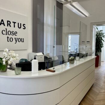 ARTUS Empfangsbereich