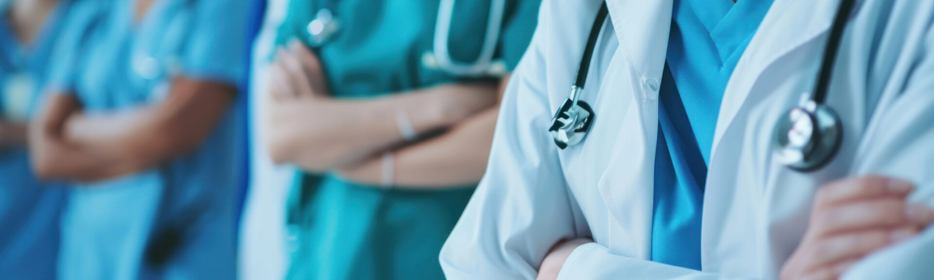 The physician and team meet about health care issues,